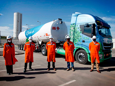 Primer Iveco a GNL en Chile